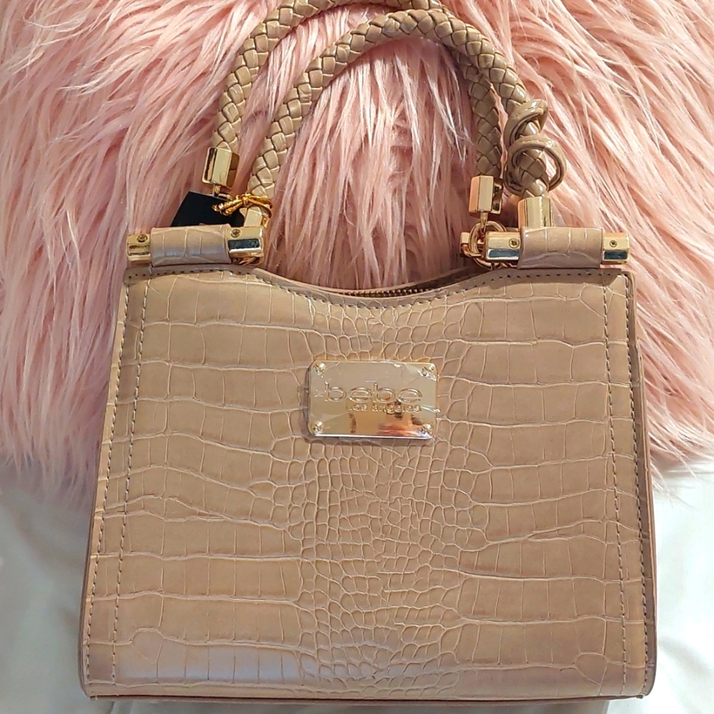 Bebe, NATALIE MINI CROCO CROSSBODY